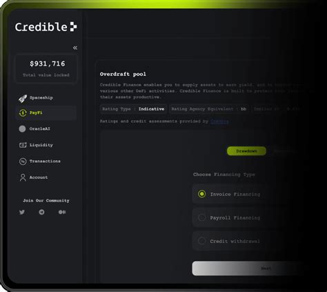 Credible Finance .